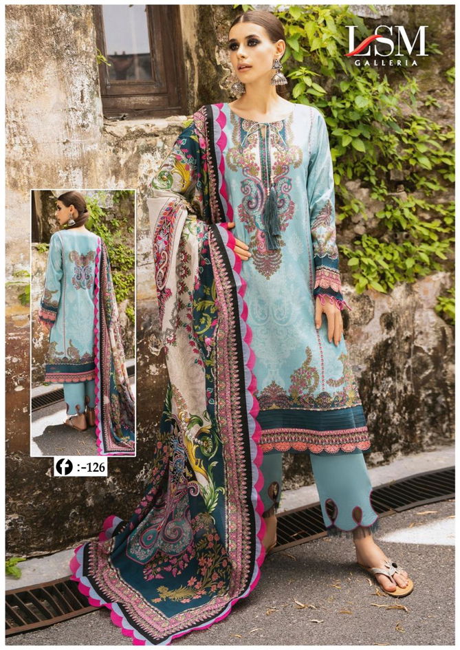 Firdous Queen Vol 12 By Lsm Karachi Cotton Dress Material Wholesale Online
